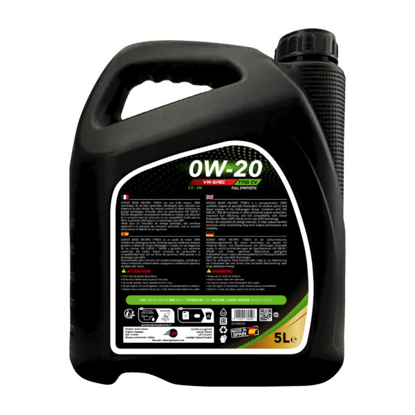 0W20 VW-SPEC 7700 CV – Image 2